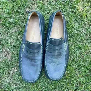 Robert Zur men’s leather loafers size 8.5